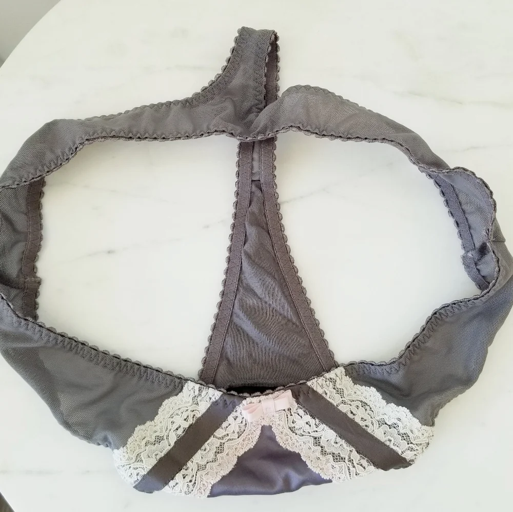 Victoria's Secret Vintage Very Sexy Bustier Corset Garter Dress Thong Panty NWT - Picture 13 of 16